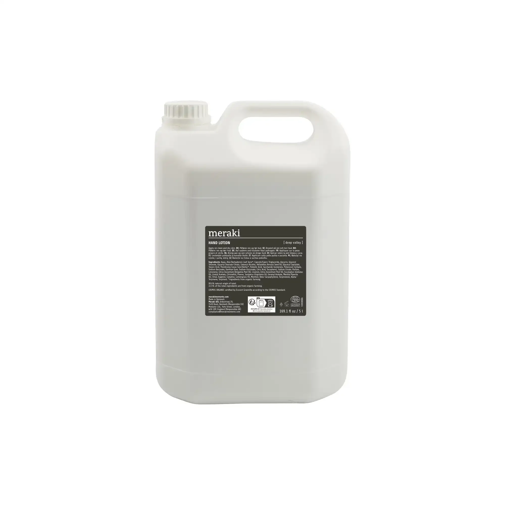 Hand lotion Deep valley – 5L