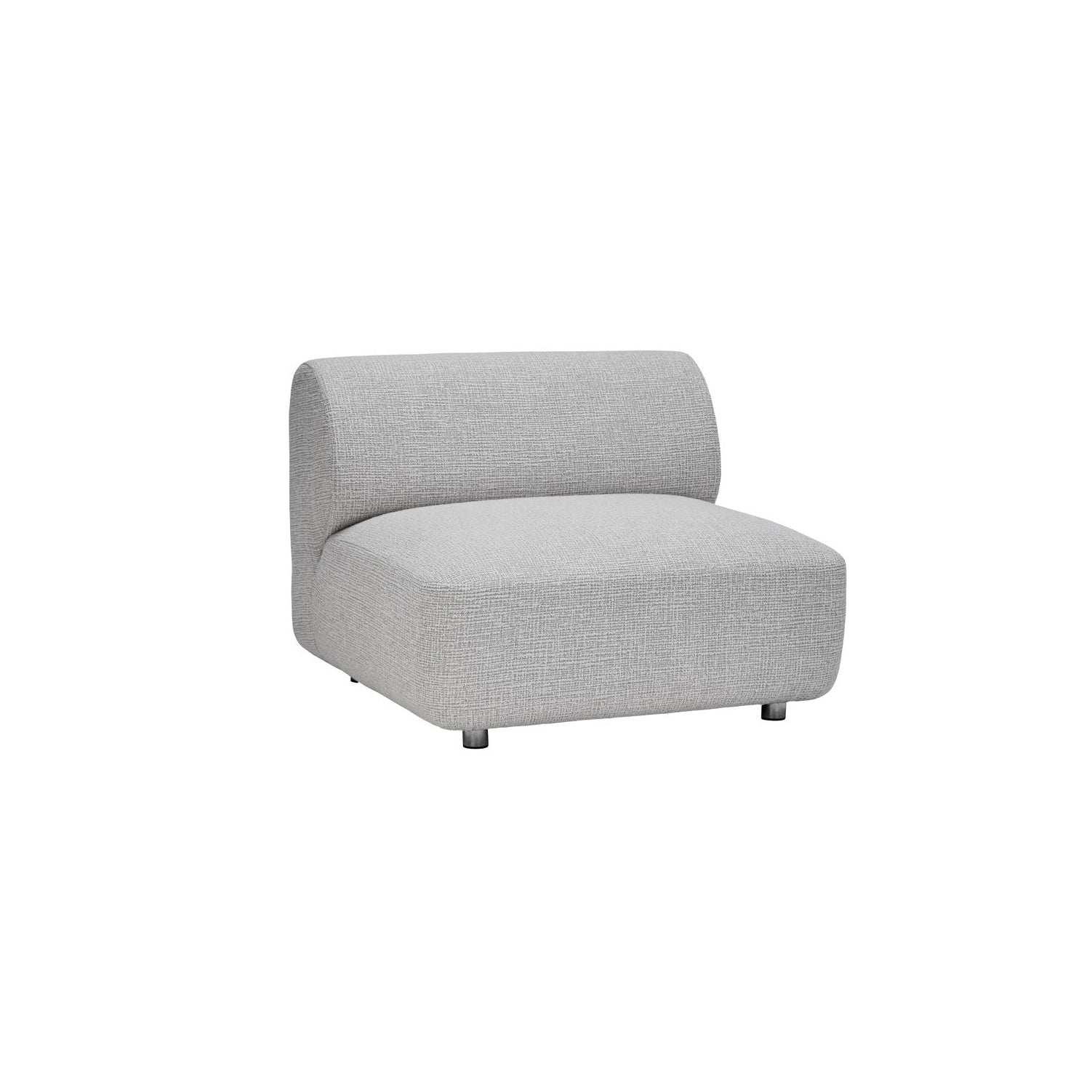 Bank Feel grijs 95cm (1 zit)