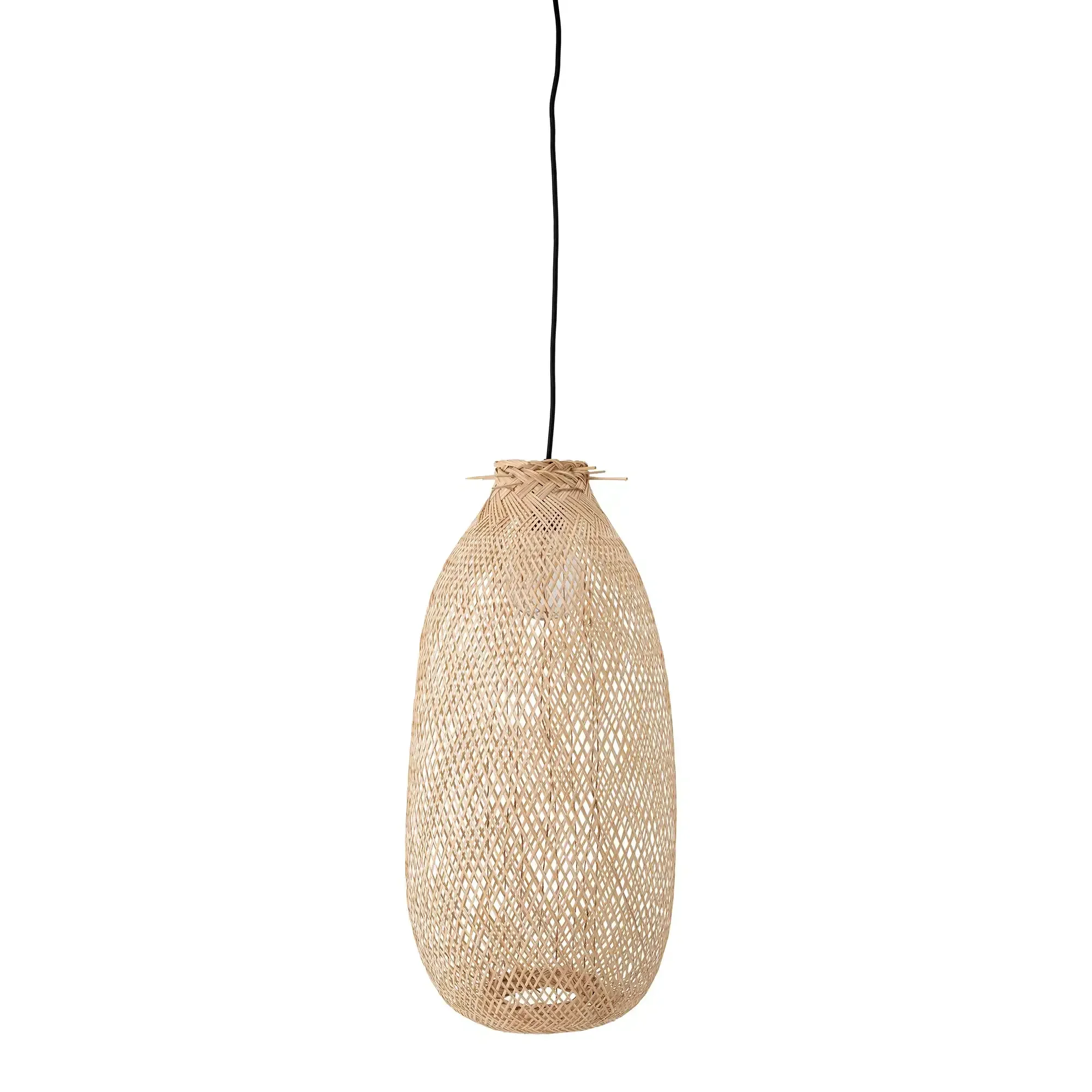 Hanglamp bamboe naturel Evert 25cm