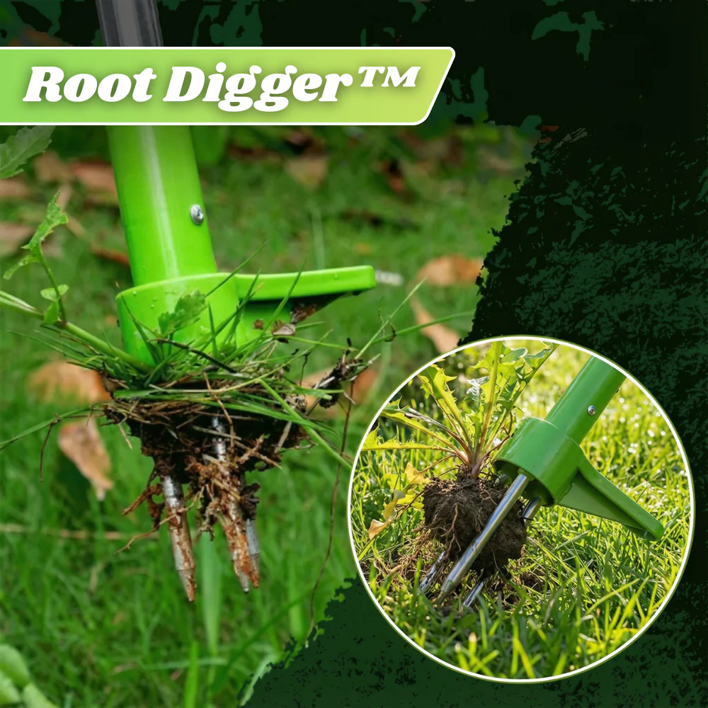 Root Digger™ – Plantwortelverwijderaar voor efficiënte en moeiteloze werkzaamheden [50% Korting]
