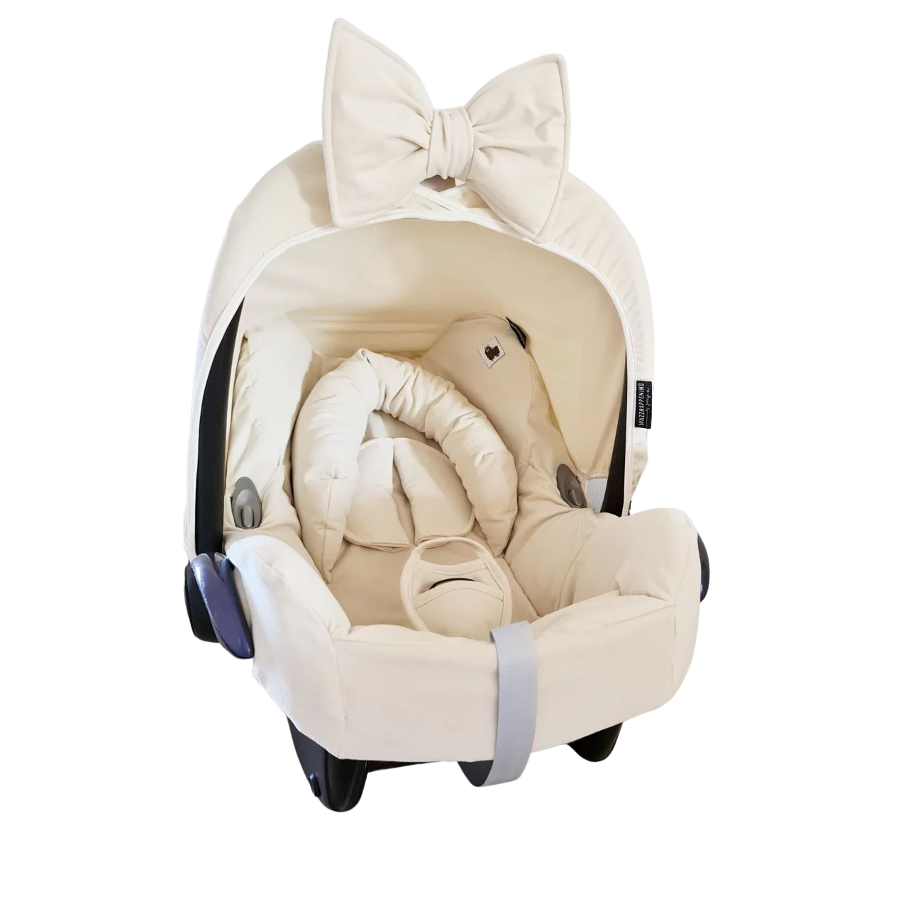 Maxi Cosi hoes Cabrio Velvet naturel creme beige fluweel velours
