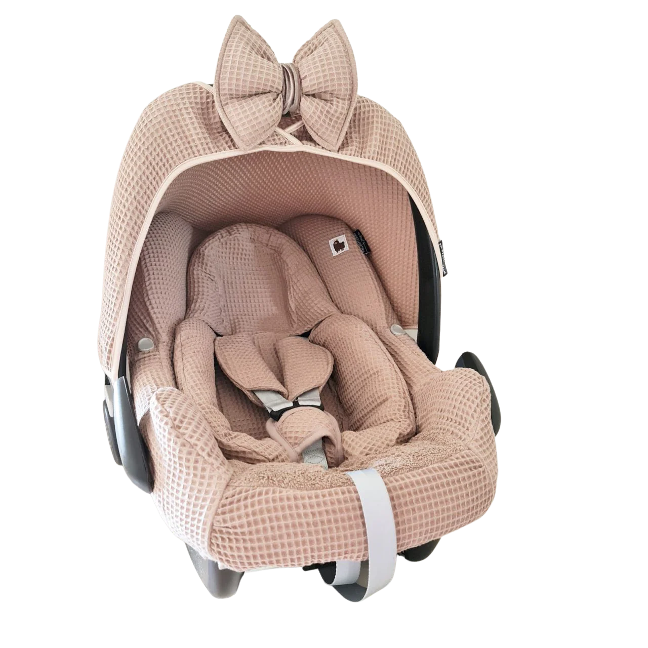 Maxi Cosi hoes Rock Bobbie latte lever taupe wafel badstof