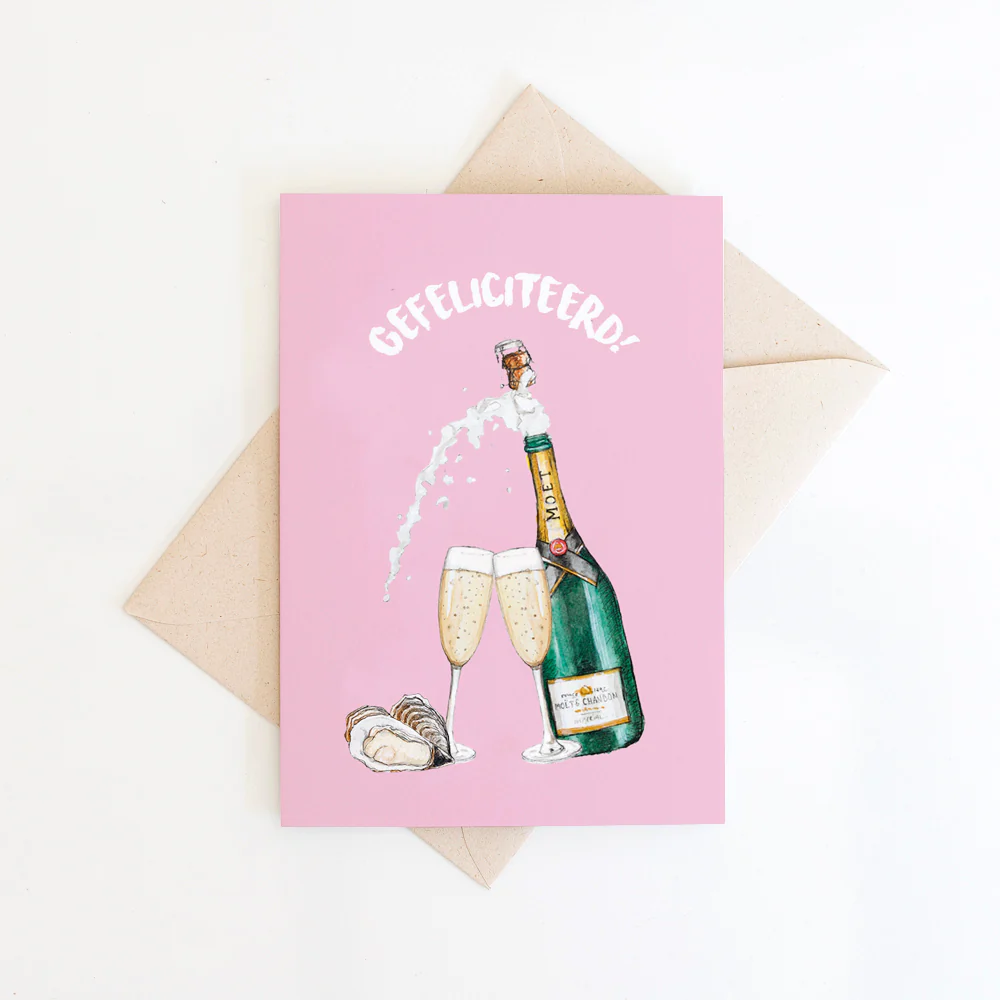 Dubbele kaart Champagne