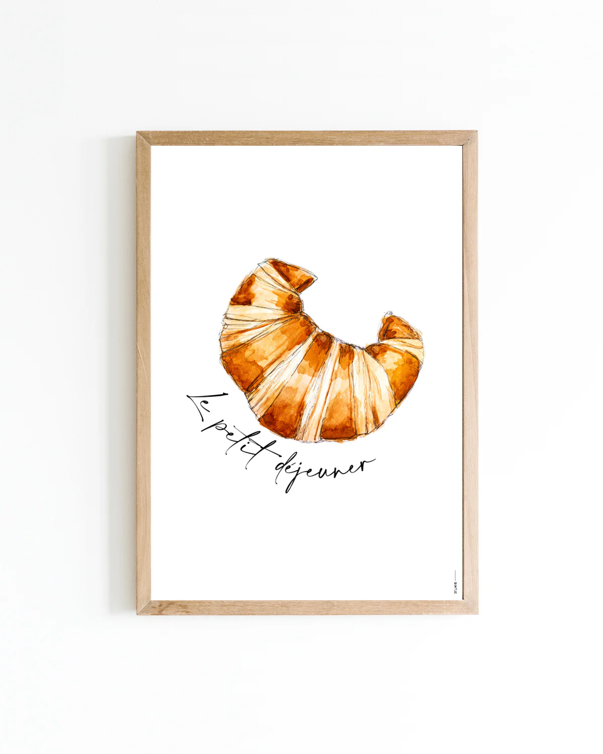 Poster Le petit dejeuner 30x40cm Poster Le petit dejeuner 30x40cm