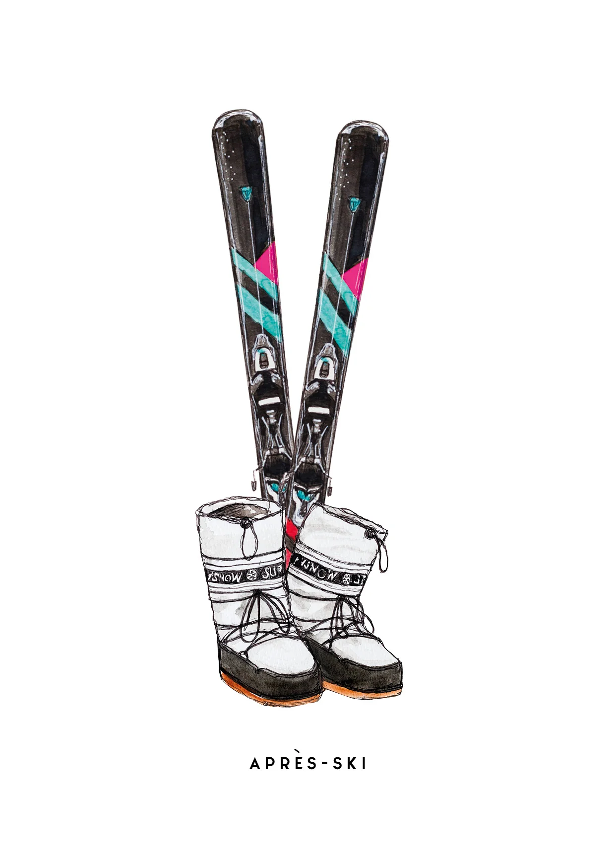 Kaart Apres Ski