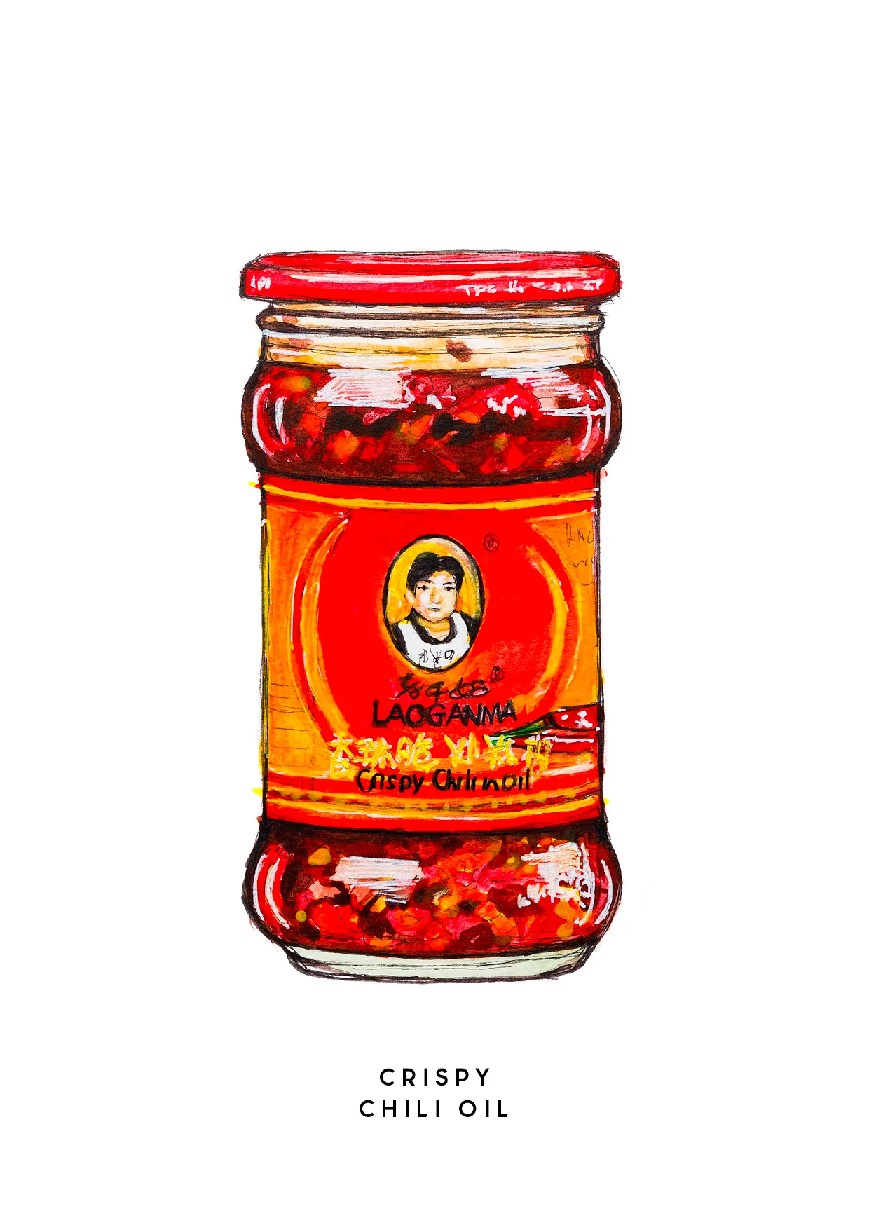 Kaart Crispy Chili oil Kaart Crispy Chili oil