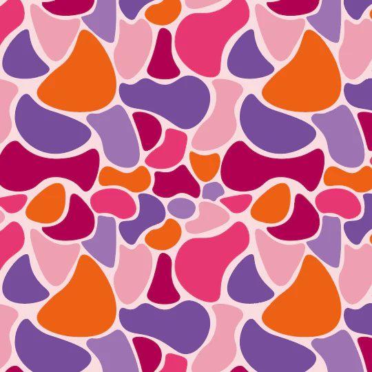 Behang camouflage roze oranje - Afbeelding 2