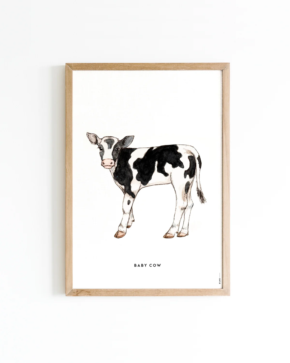 Poster Baby Kalfje A4