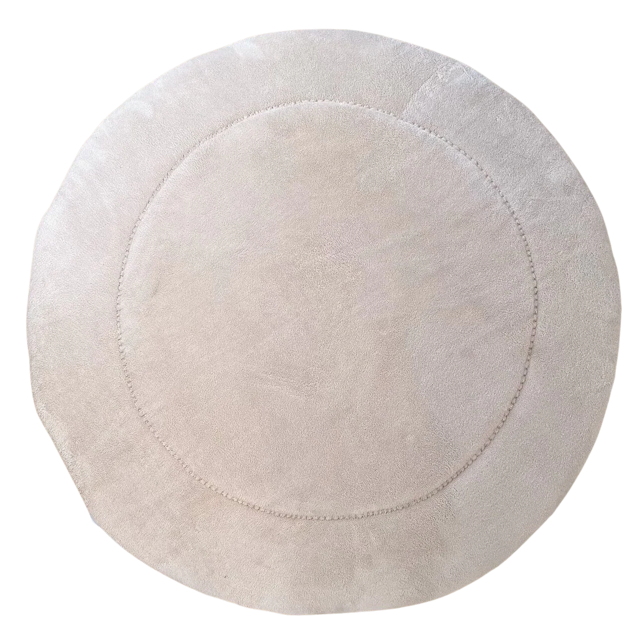 Boxkleed Bamboo – bamboe – zand – beige – rond – rechthoek – vierkant