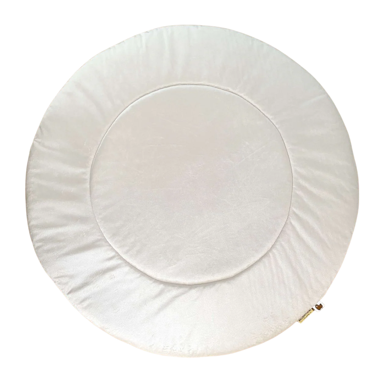 Boxkleed Luxury Velvet-ecru-licht beige-rond-rechthoek-vierkant Boxkleed Luxury Velvet-ecru-licht beige-rond-rechthoek-vierkant