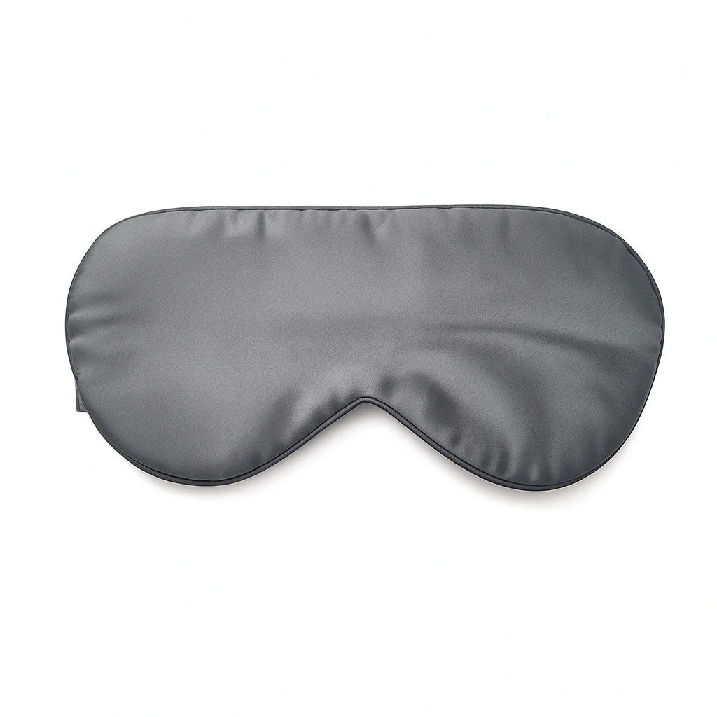 Luxe zijden slaapmasker gevuld met zijde –  Midnight Shadow