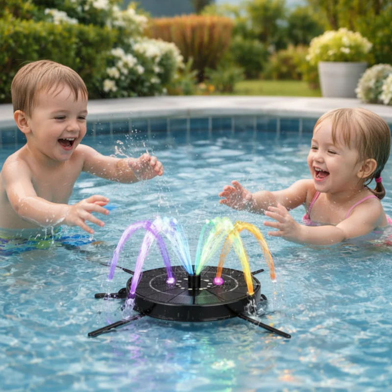 SolarFountain™ – Legendarische interactieve zonne-waterfontein met decoratief tuinontwerp [50% Korting] - Afbeelding 2