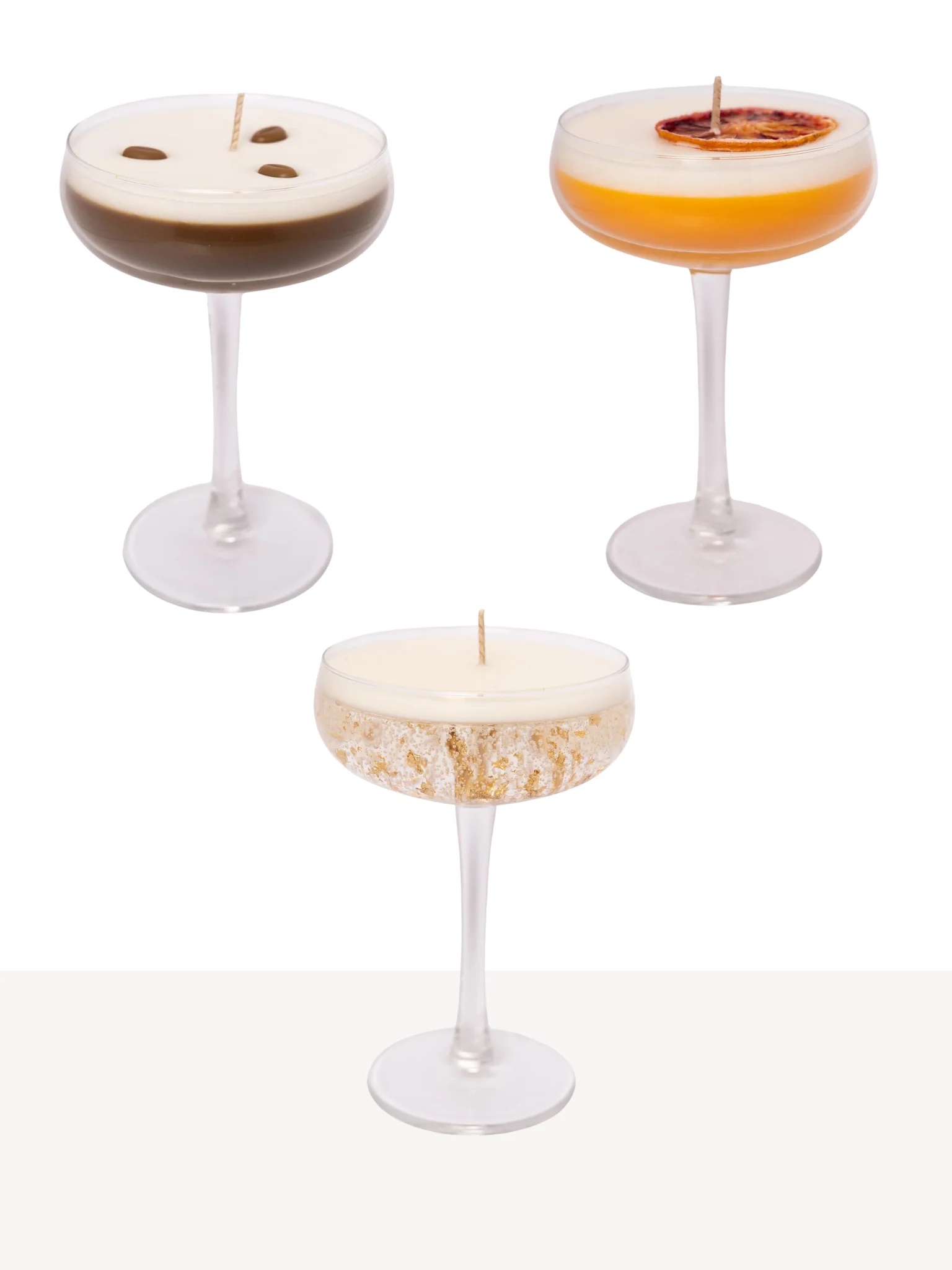 Cocktail kaarsen (diverse varianten)