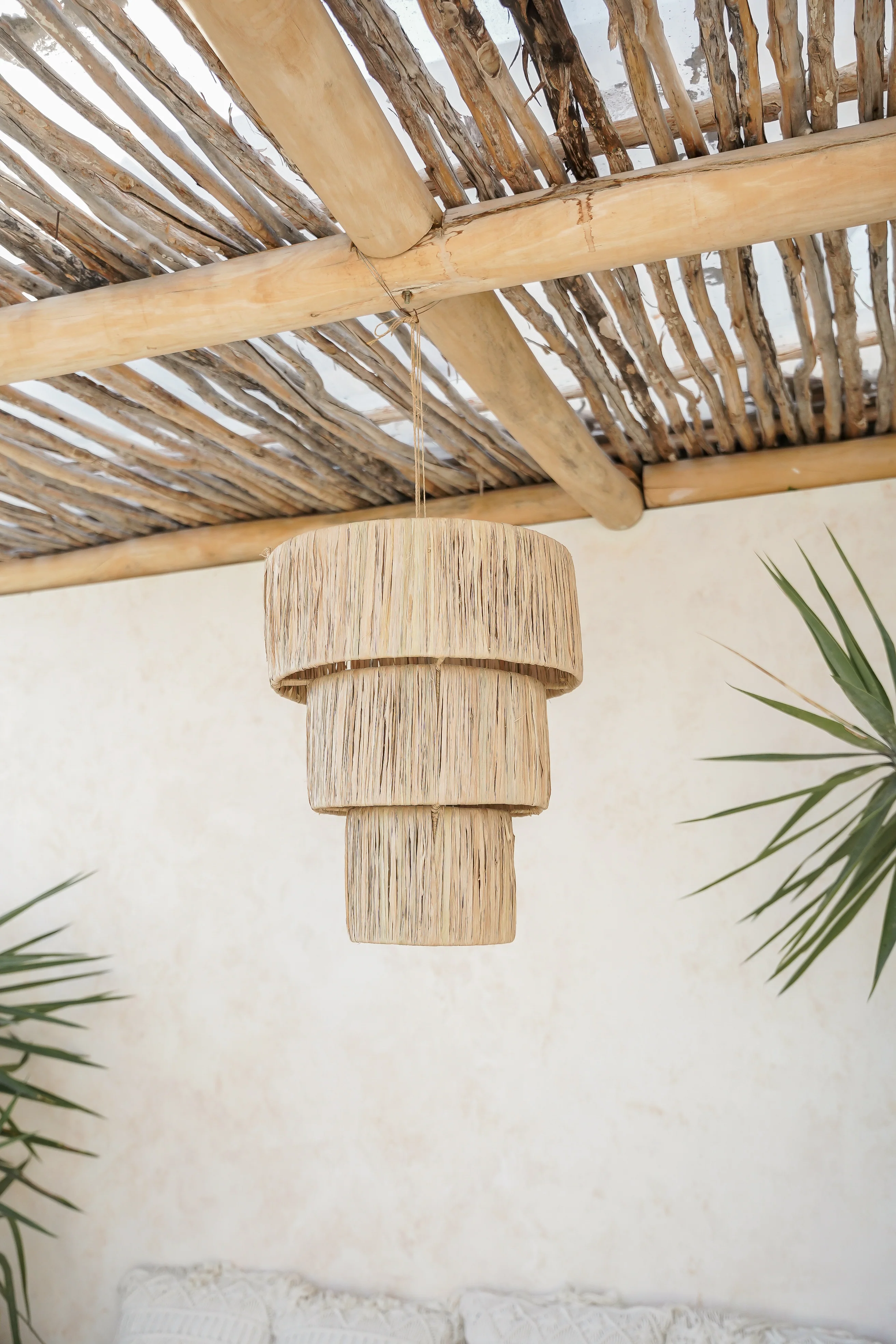 Raffia Lamp – The Boho Tangga