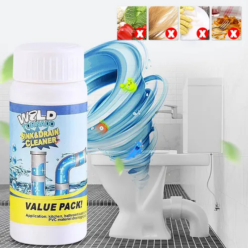 AquaRush™ – Afvoerreiniger voor leidingen, toiletten & afvoeren voor snelle reiniging [1 + 1 Gratis]
