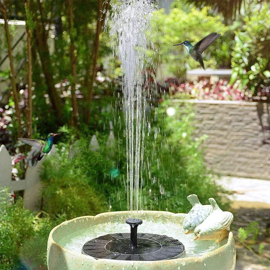 50% Korting | SunSplash™ Waterfontein op Zonne-Energie [Laatste dag korting]