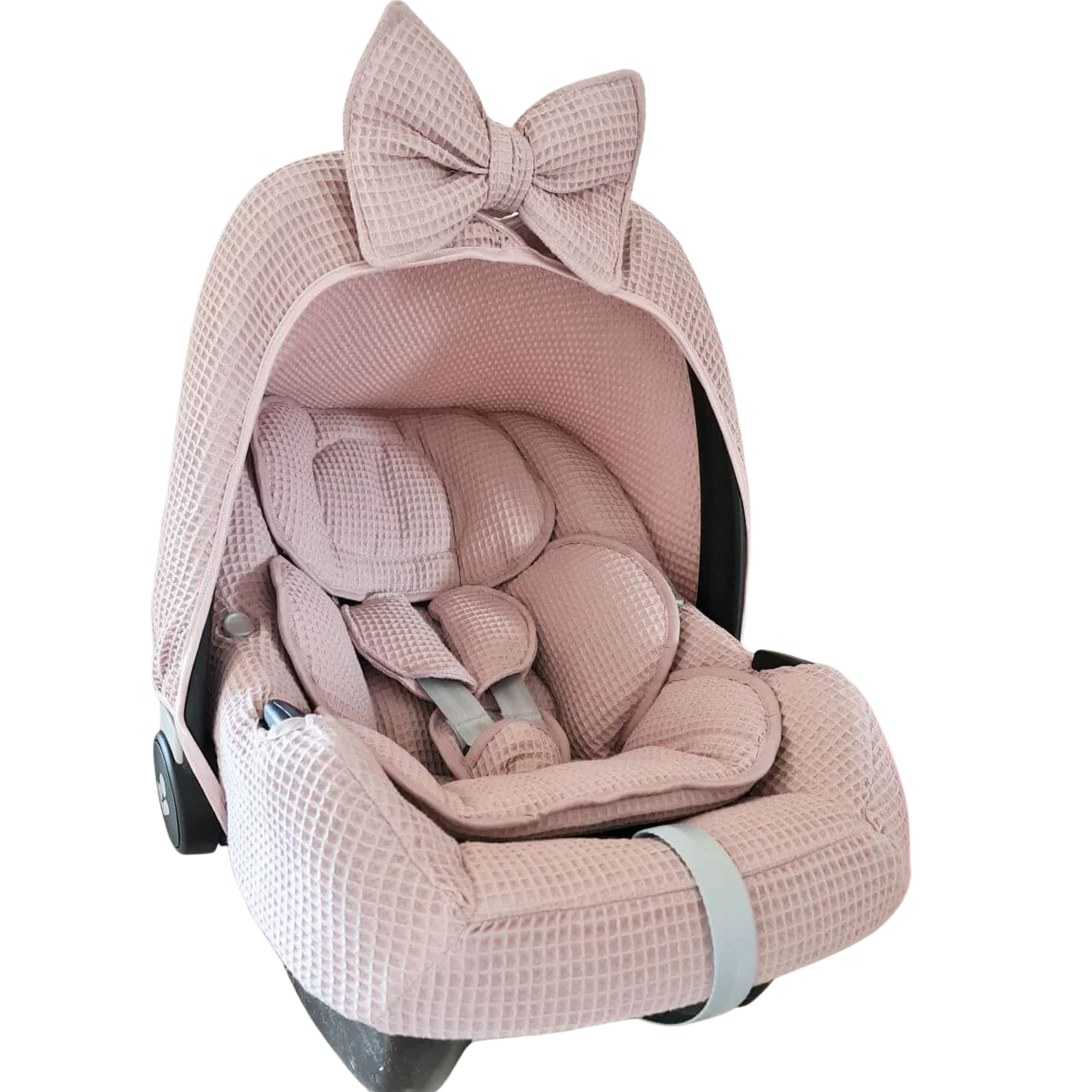Maxi Cosi hoes Cabriofix i-Size (Tinca) Lulu oudroze licht wafel