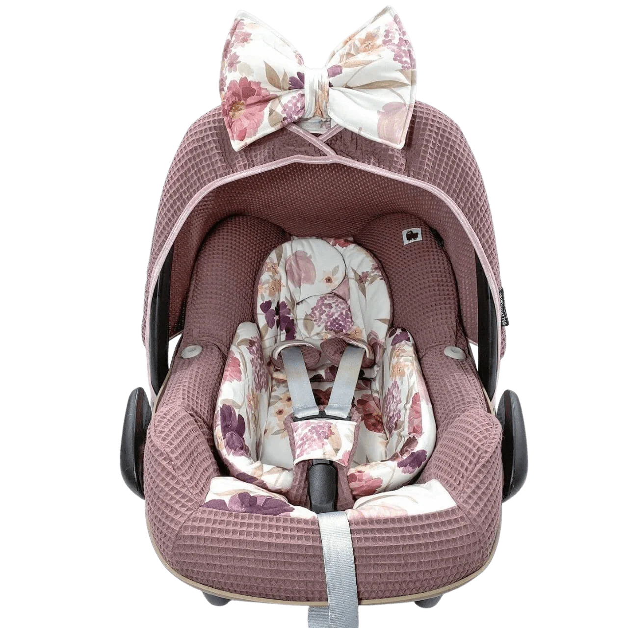 Maxi Cosi hoes Pebble Pro Aquarel mauve bloemen roze