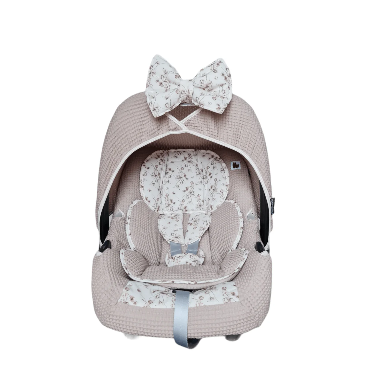 Maxi Cosi hoes Cabriofix i-Size (Tinca) Kato taupe neutraal bloemen