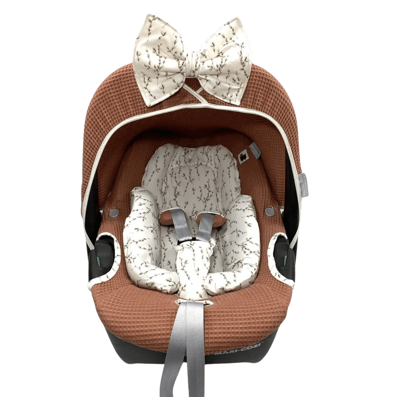 Maxi Cosi hoes Pebble 360 Willow kleiroze wafel wilgentakjes