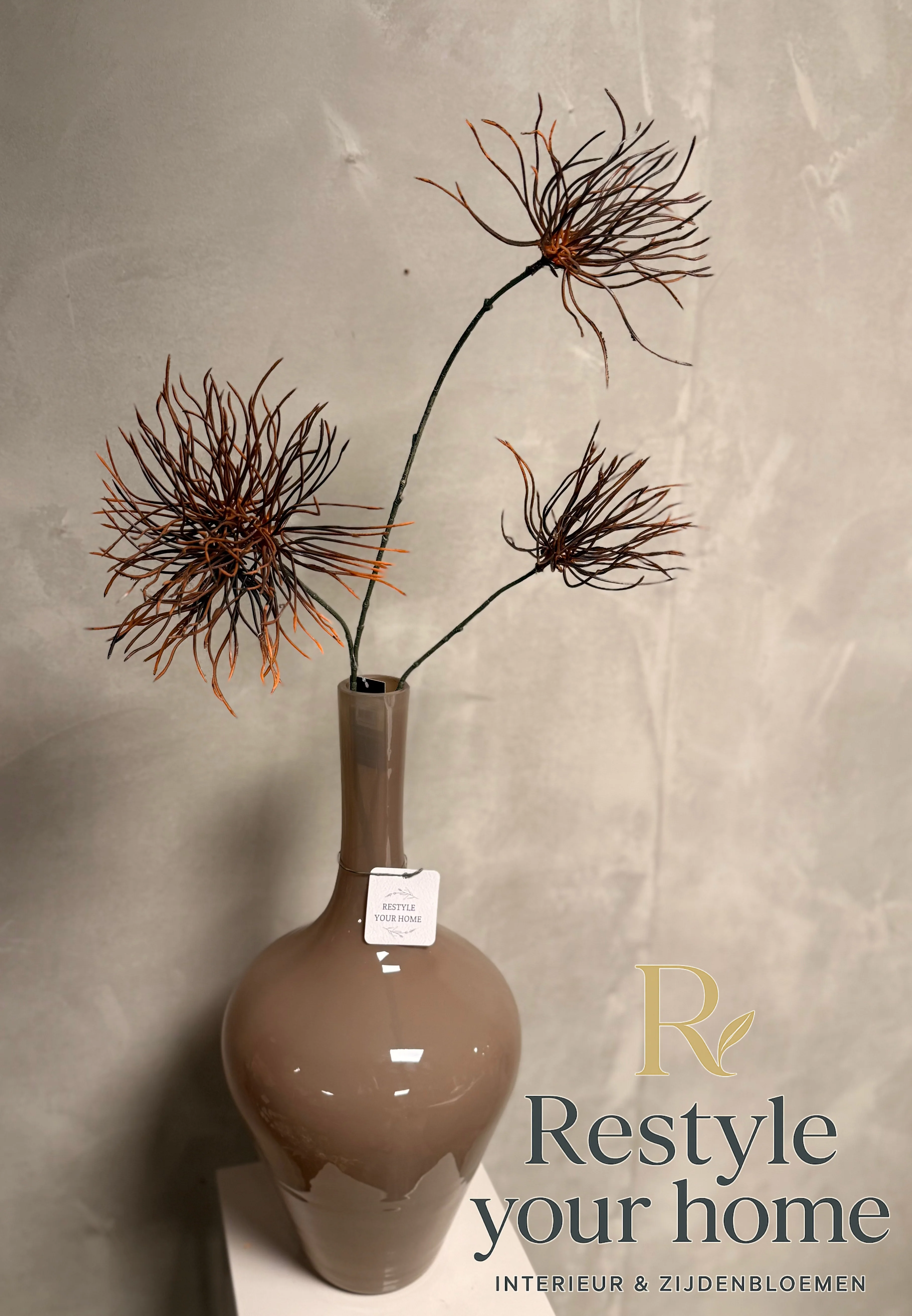 Kunstbloem Grevillea S Bruin