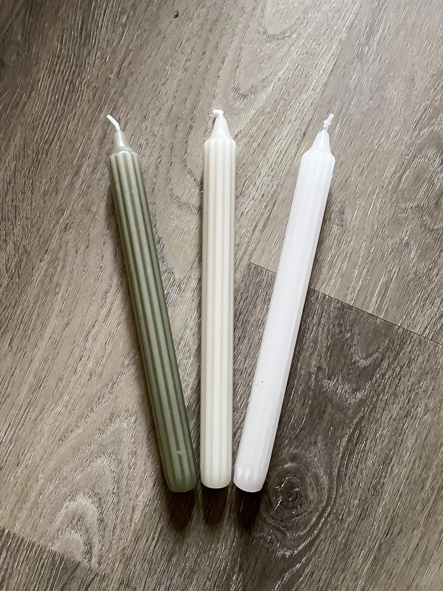 Dinerkaars ribbel (verschillende kleuren)