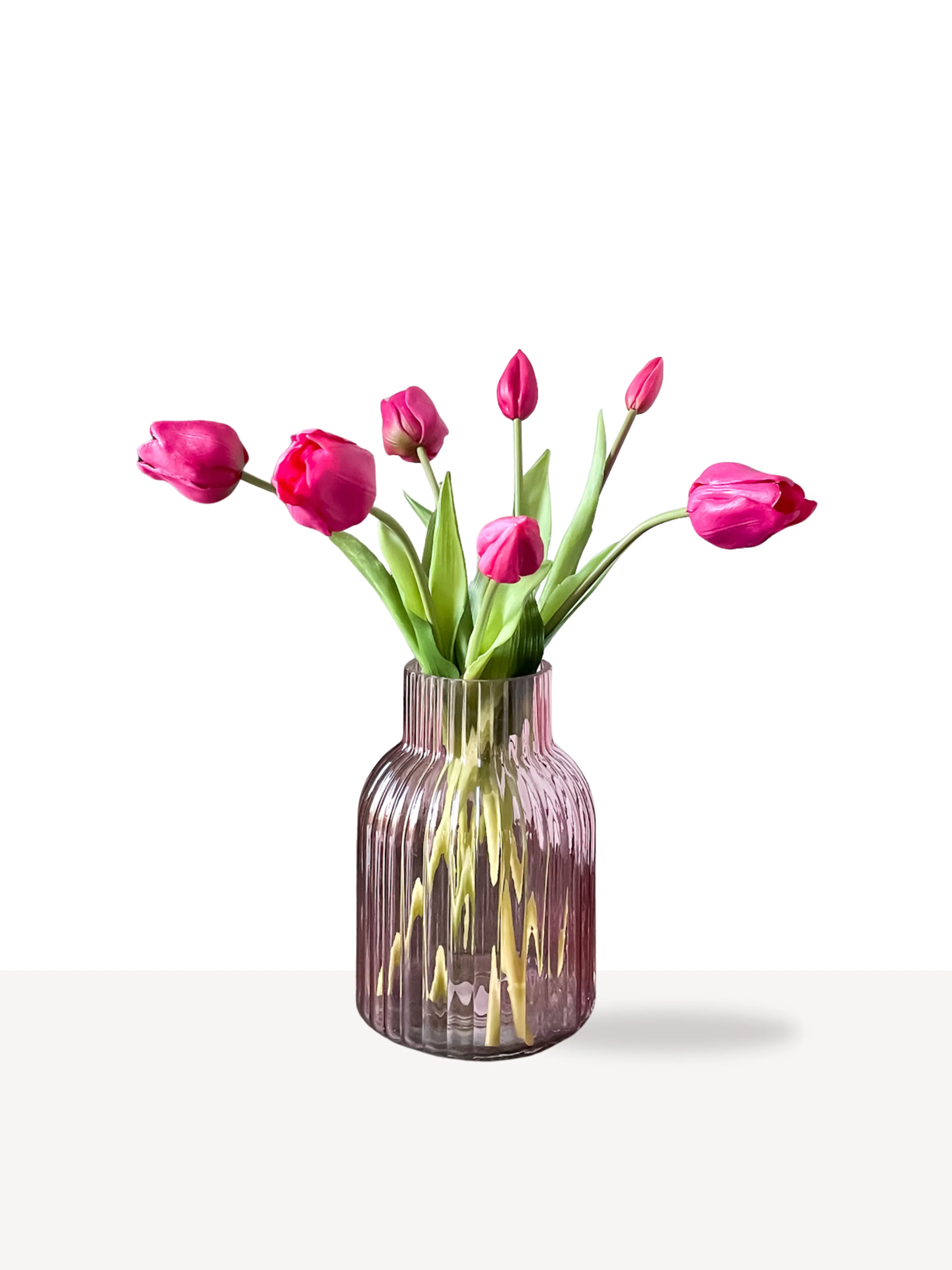 Real touch tulpen paars