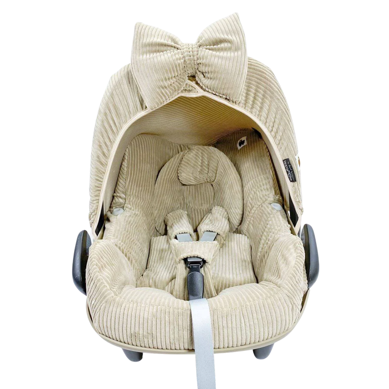 Maxi Cosi hoes Pebble - Pip - zand - rib velours
