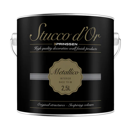 STUCCO D’OR METALLICO – Metallic muurverf