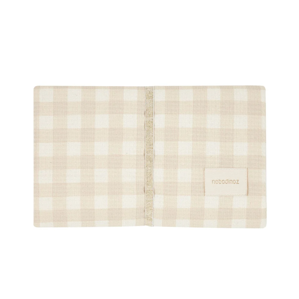 Nobodinoz Verschoonmat Mozart Ivory Checks