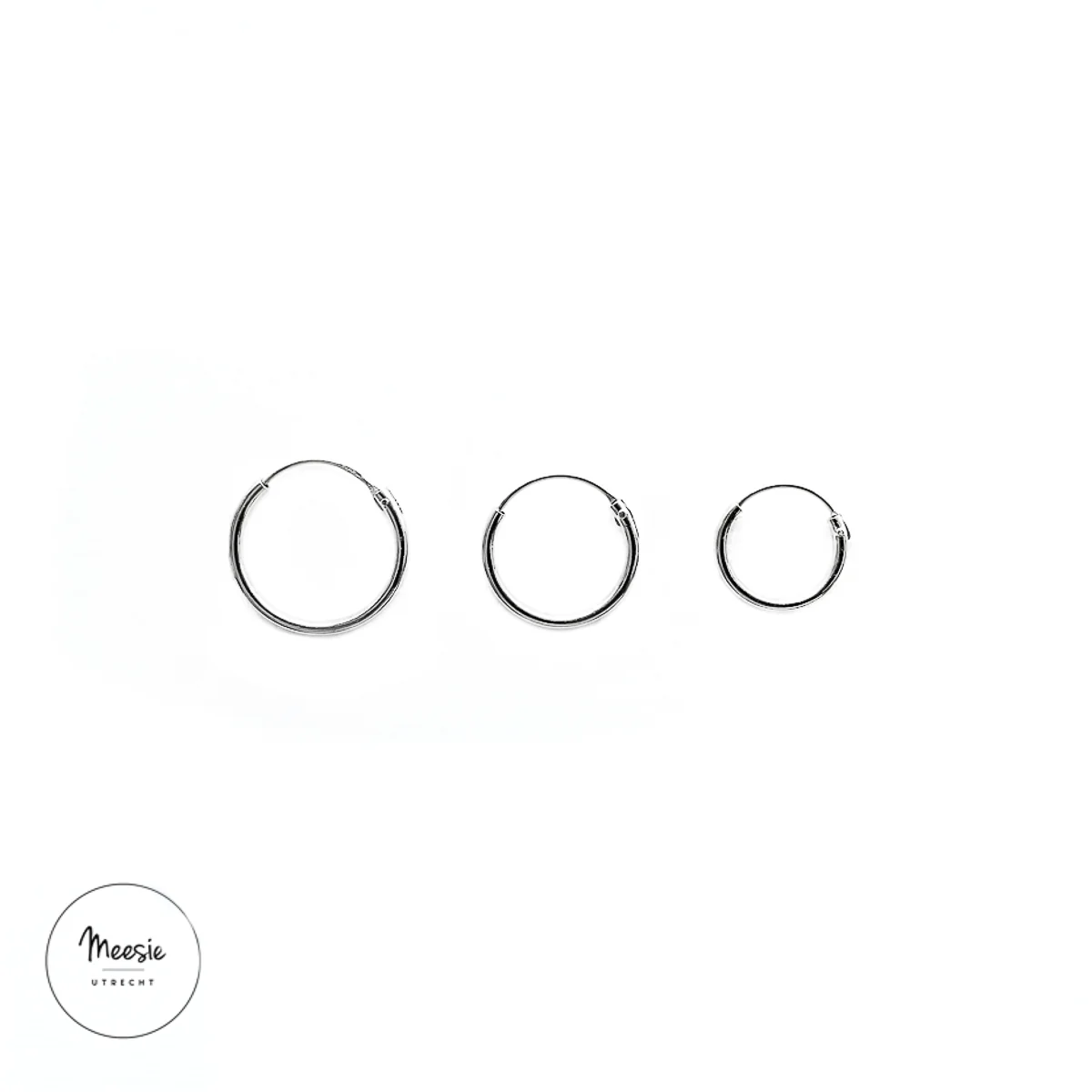 Basic Oorringen Zilver
