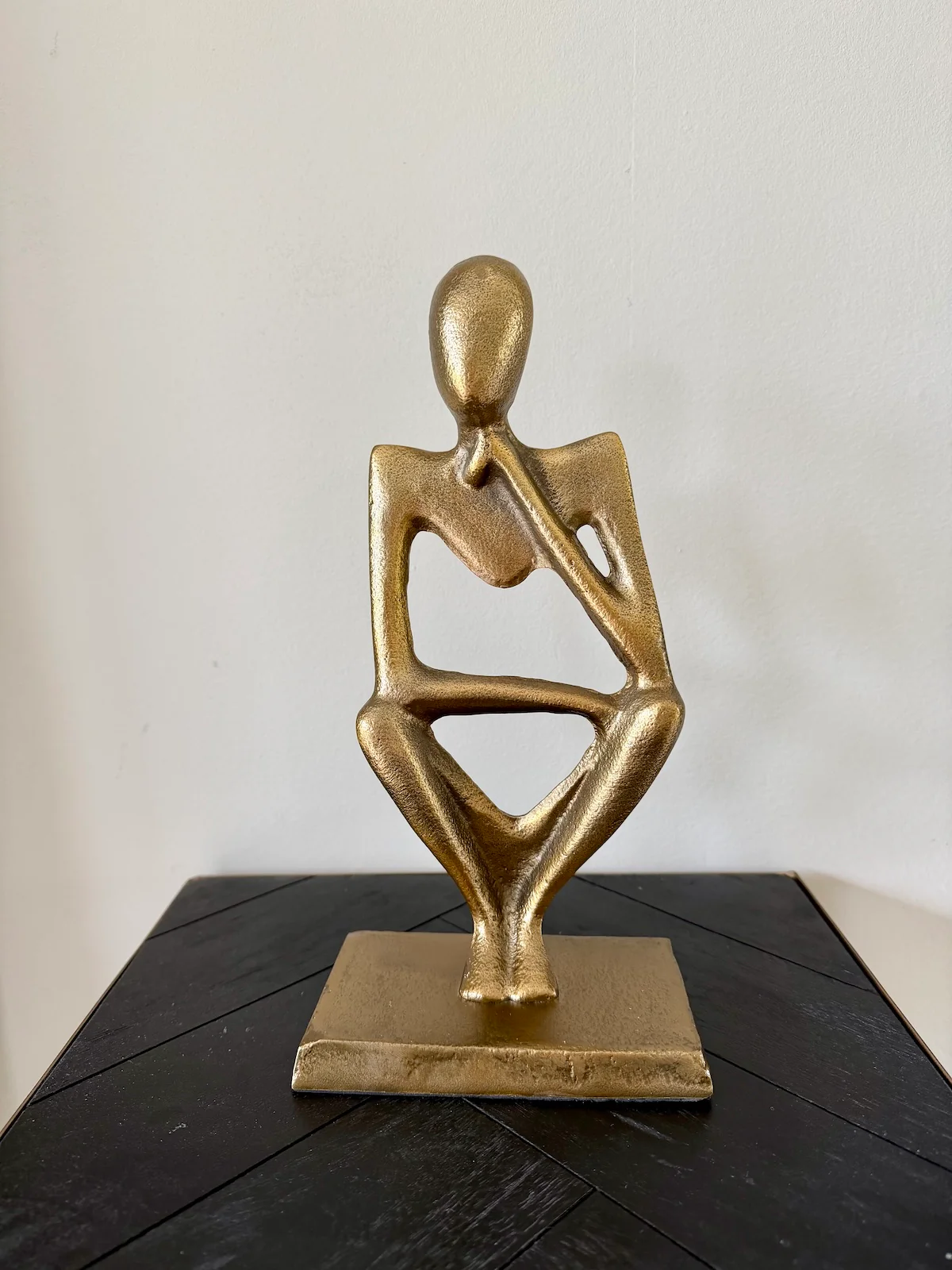Ornament Abstract Thinker – Antiek Brons – 29 cm