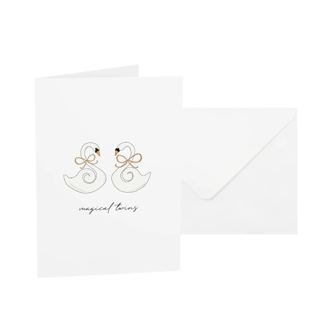SALE - WENSKAART | MAGICAL TWINS - Afbeelding 2