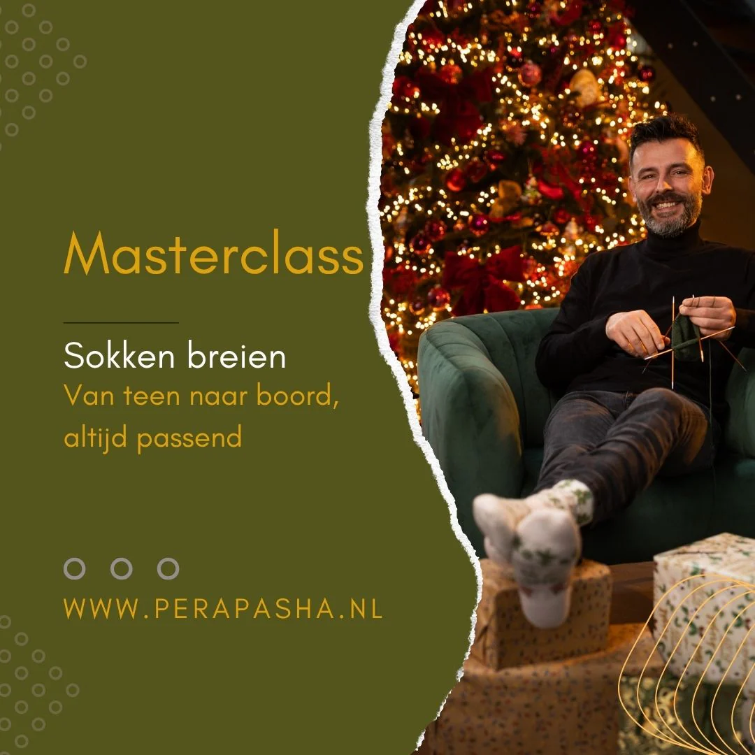 Workshop Sokken Breien met Mr. Cey (11 en 25 juli 2026)