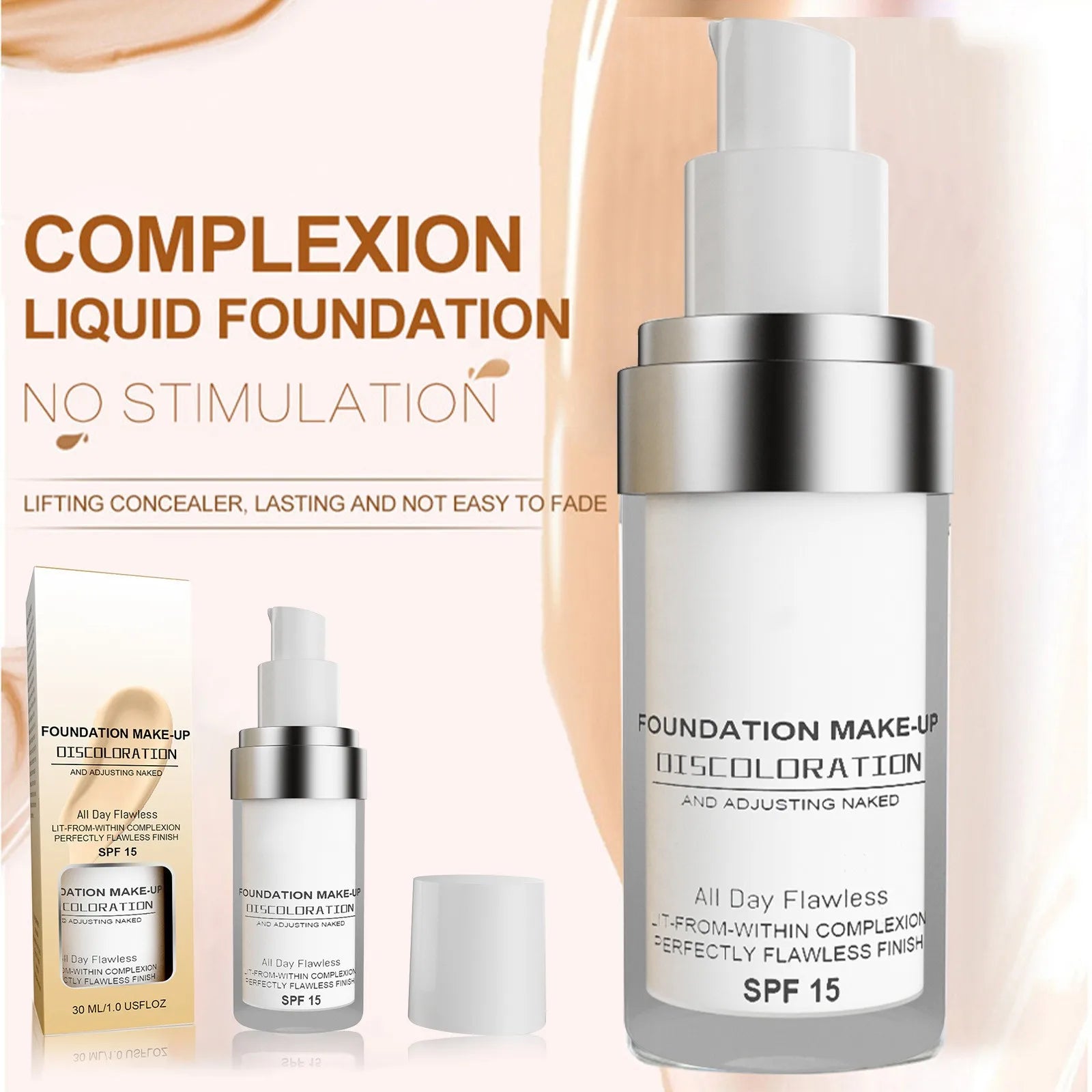 1 + 1 Gratis | GlowUp™ – Perfecte foundation voor een stralende en natuurlijke look!