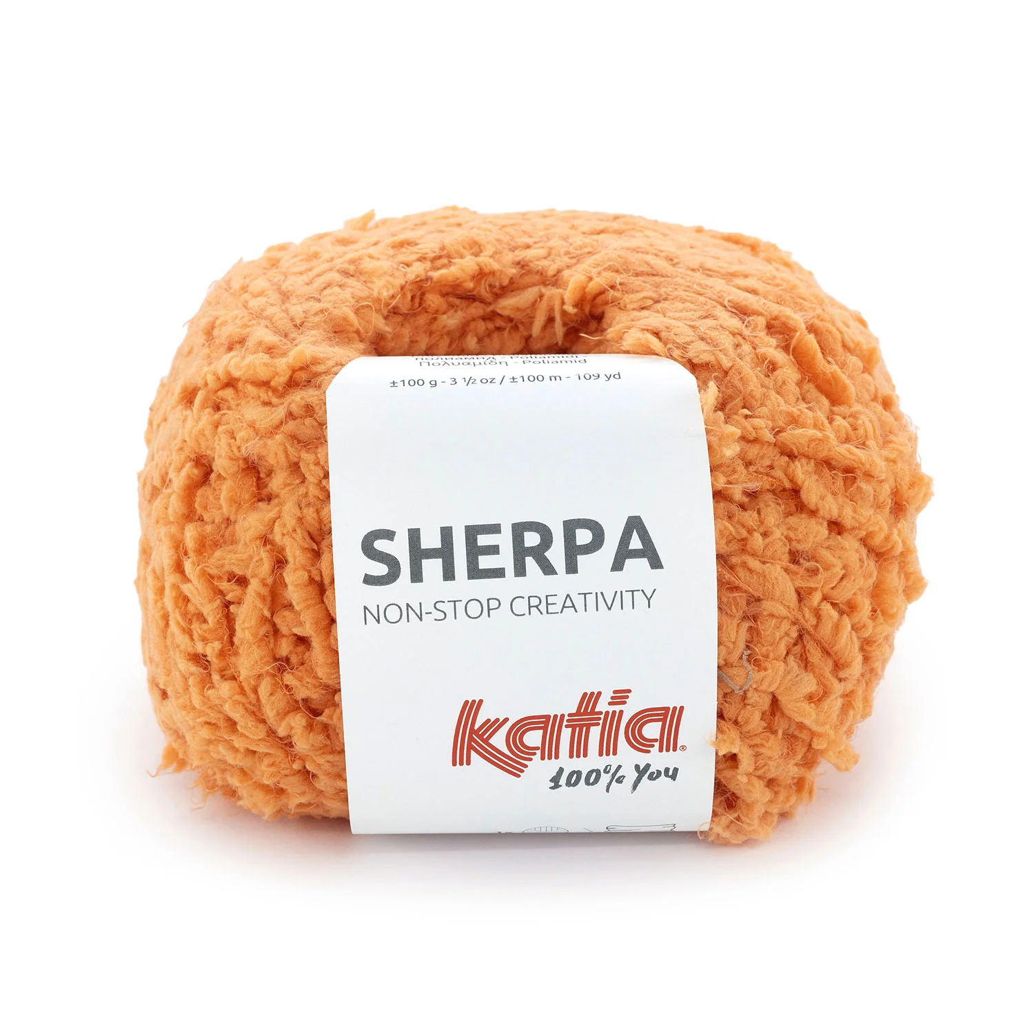 Katia Sherpa Orange (100) Katia Sherpa Orange (100)