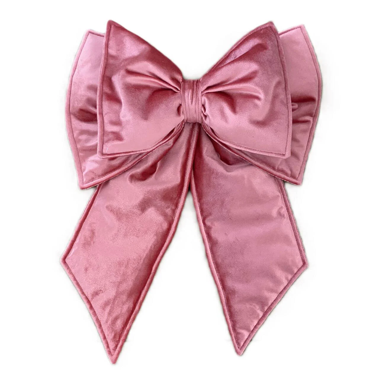 Sierstrik Luxury Velvet – boxstrik – framboos – roze – grote strik – 12 kleuren