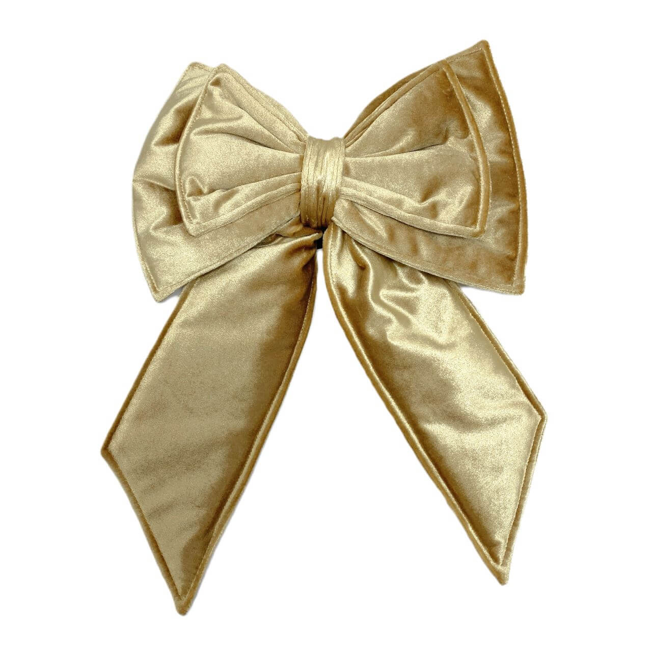Sierstrik Luxury Velvet – boxstrik – goud – grote strik – 12 kleuren