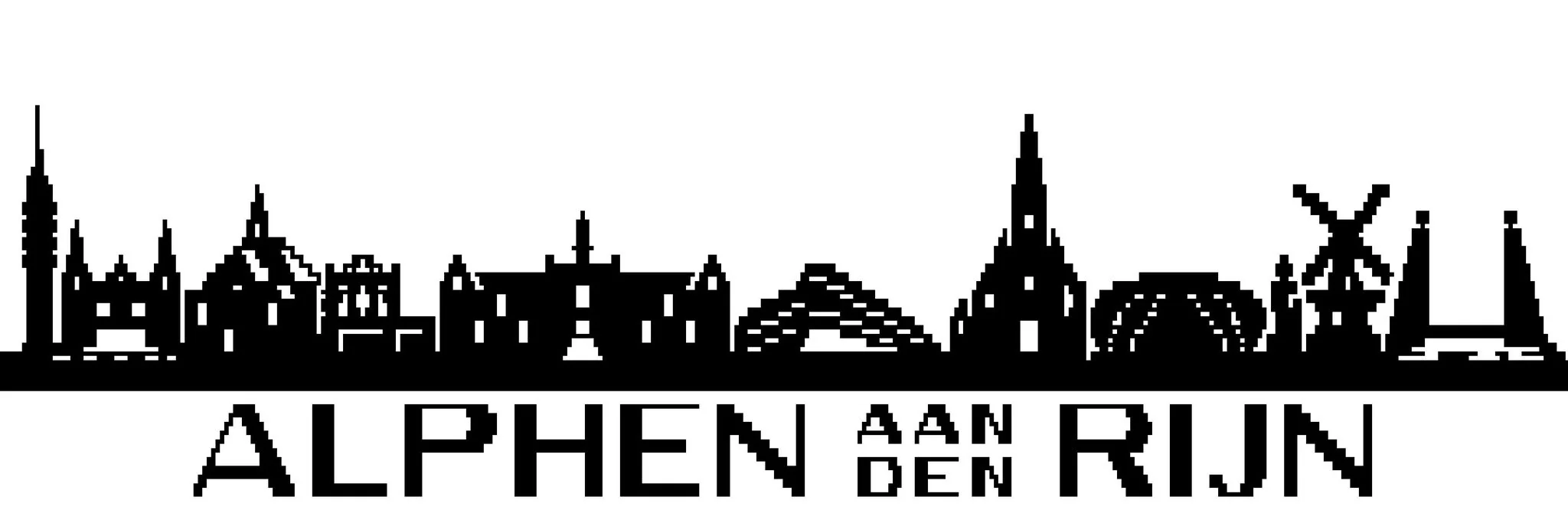 Skyline Alphen aan de Rijn (Haakpatroon) Skyline Alphen aan de Rijn (Haakpatroon)