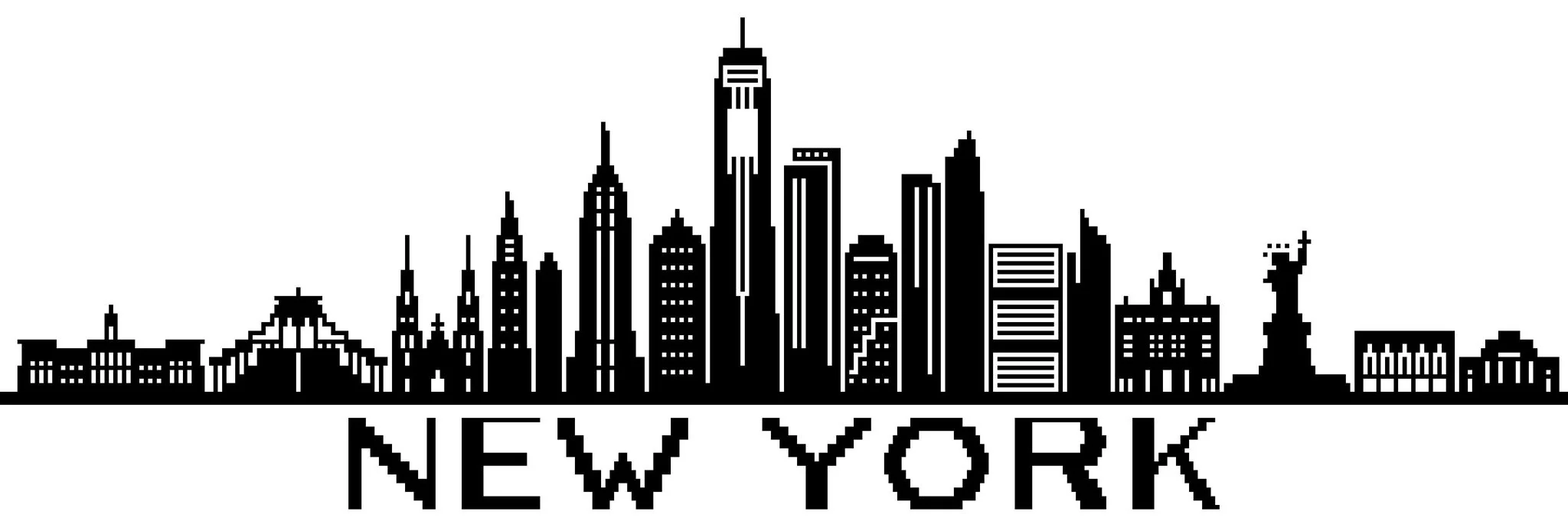 Skyline New York (Haakpatroon) Skyline New York (Haakpatroon)