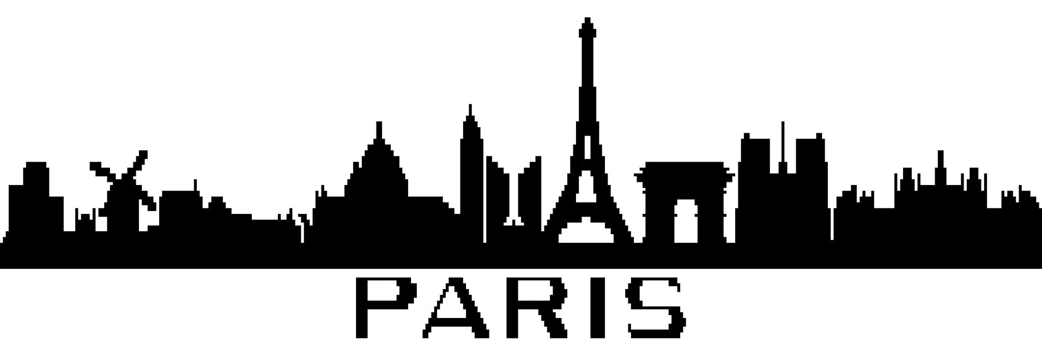 Skyline Paris (Haakpatroon) Skyline Paris (Haakpatroon)