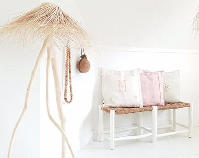 Sabra Silk kussenhoes Light Pink