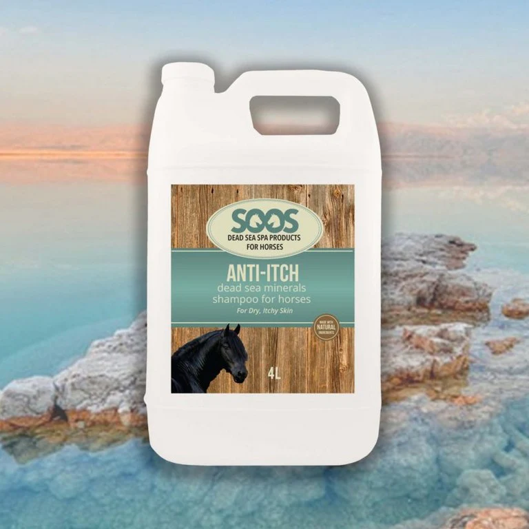 SOOS Anti Jeuk shampoo voor Paarden | Behandelt intense jeuk