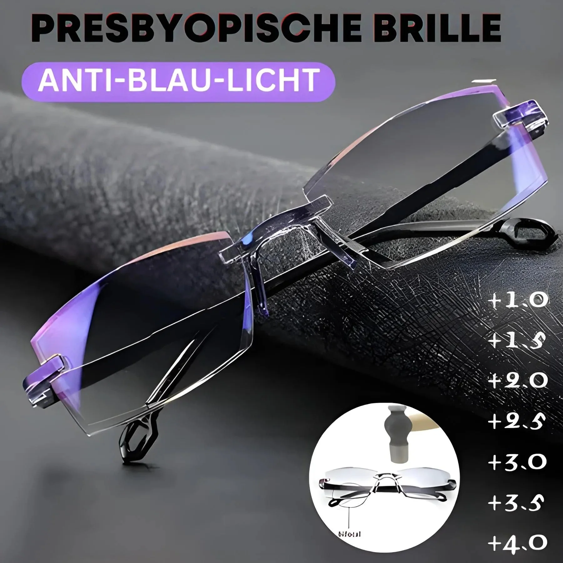 BlueEye™ – Blauwlichtblokkerende glazen, krasbestendig & beschermend dagelijks [1 + 1 Gratis]