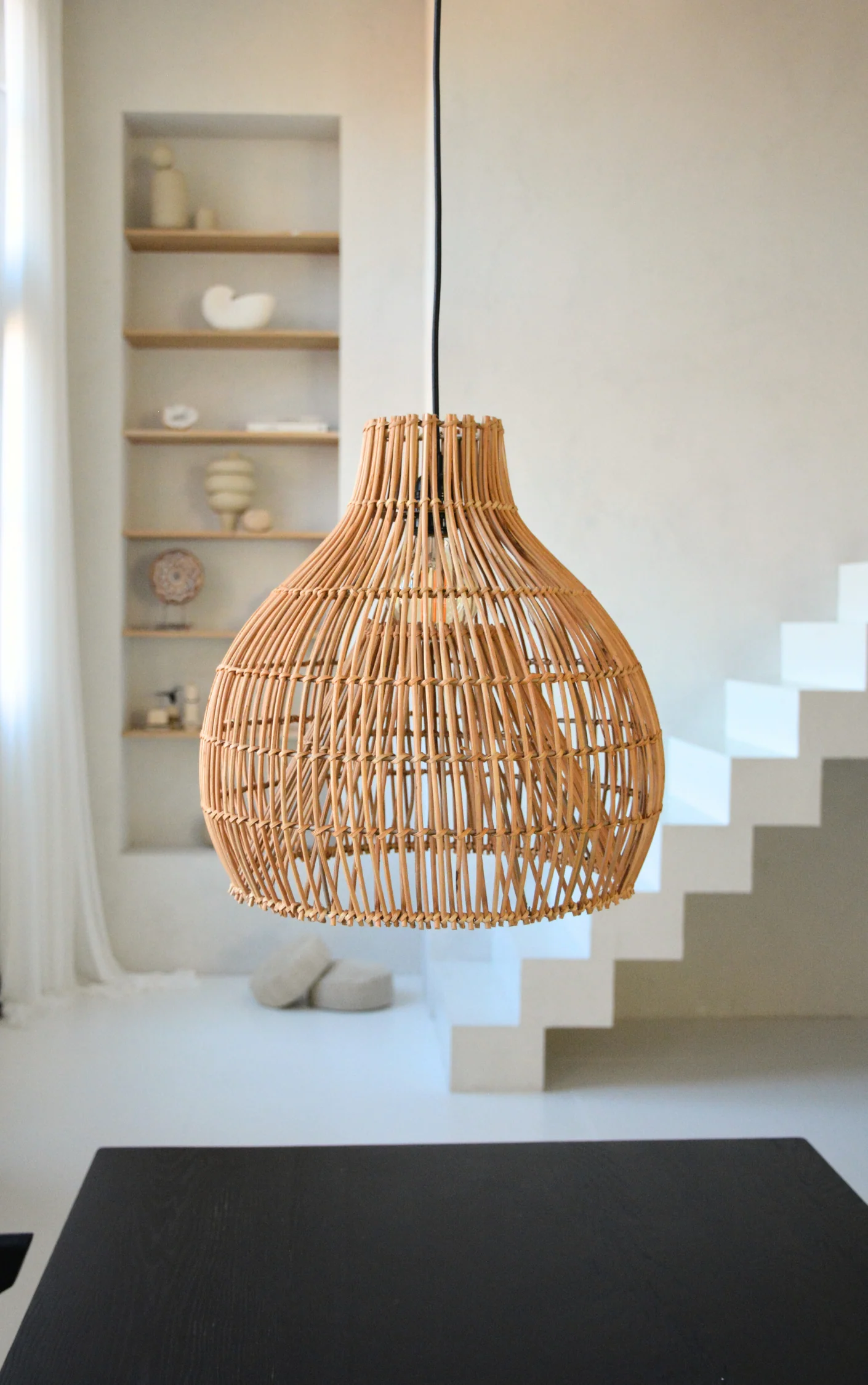 Rotan lamp – The Gili – M