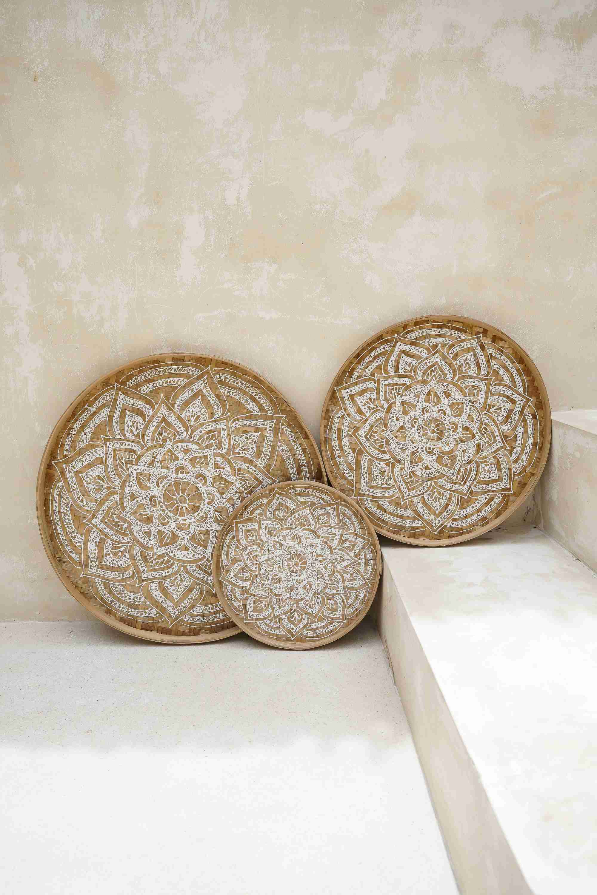 De Henna Mandala Muurmand – XL – (50cm)