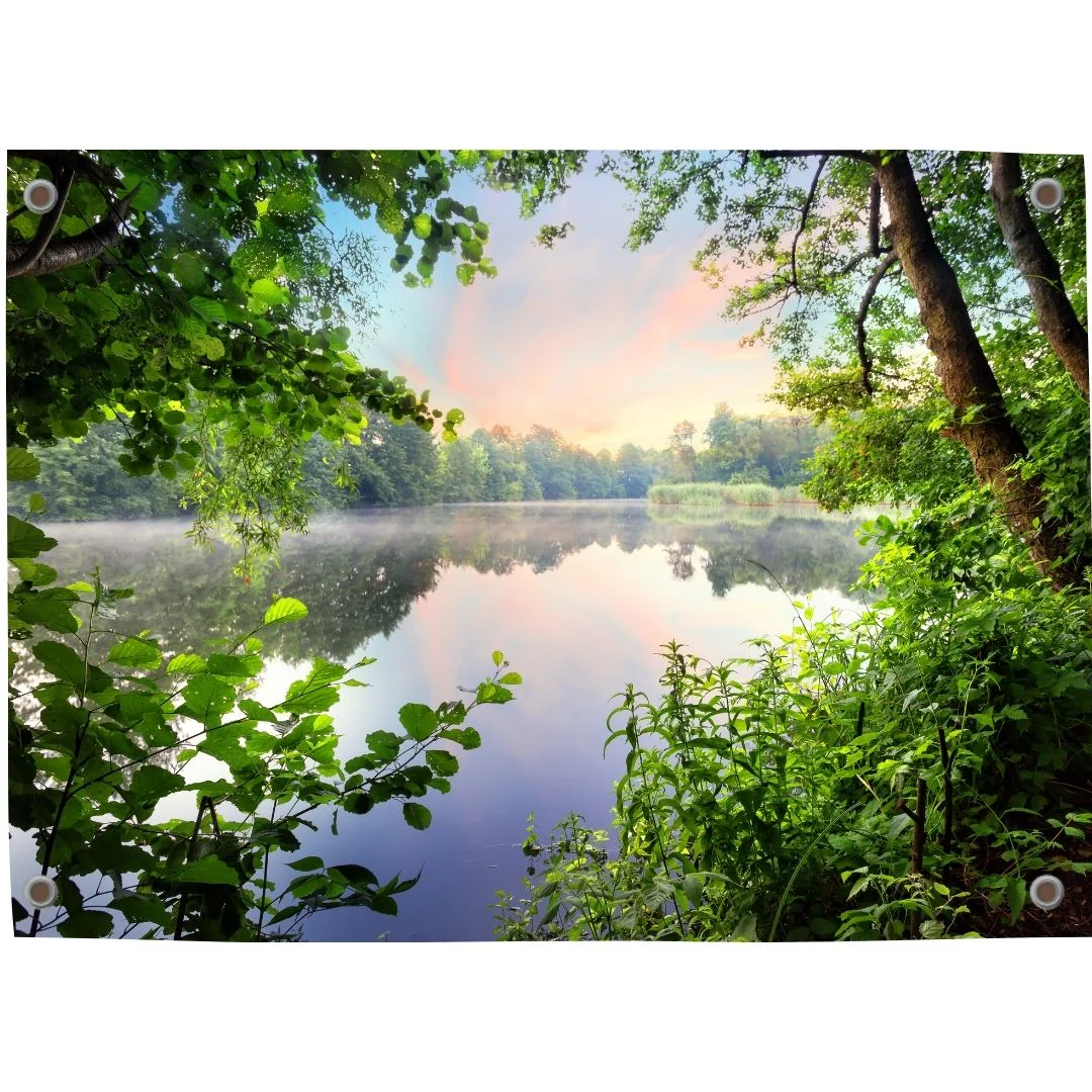 Tuinposter Bergen en Meren 2