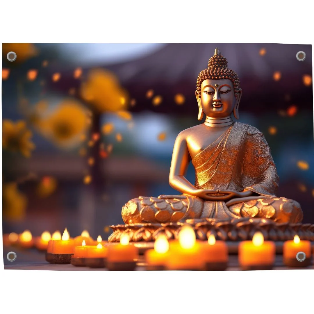Tuinposter Boeddha 10