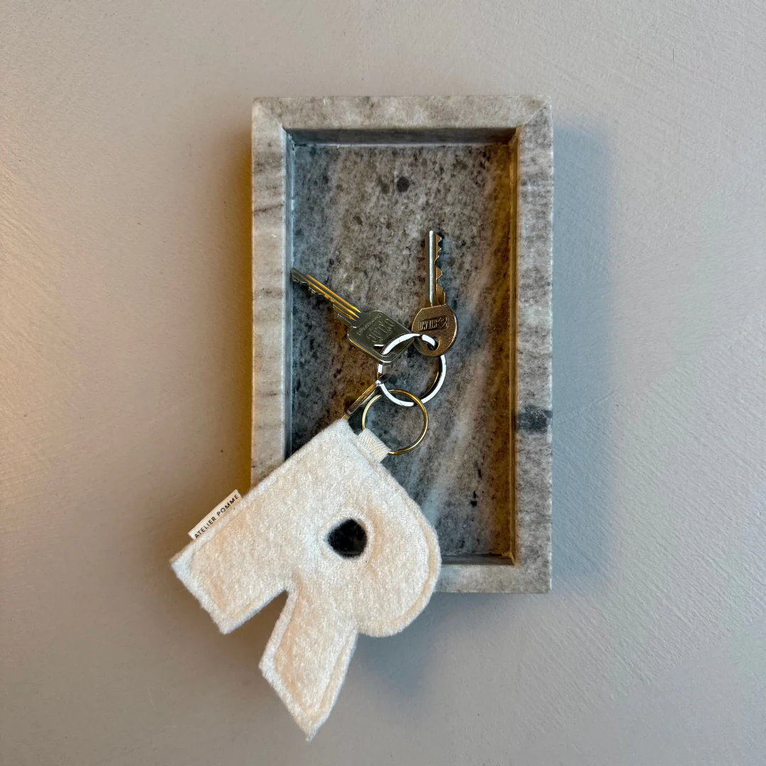WOOLLY LETTER SLEUTELHANGER WOOLLY LETTER SLEUTELHANGER