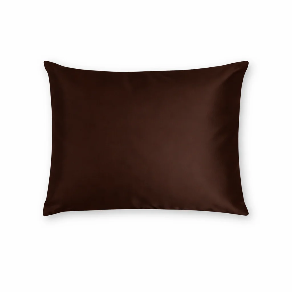 Zijden Kussensloop Midnight Cacao – 22MM Zijden Kussensloop Midnight Cacao – 22MM